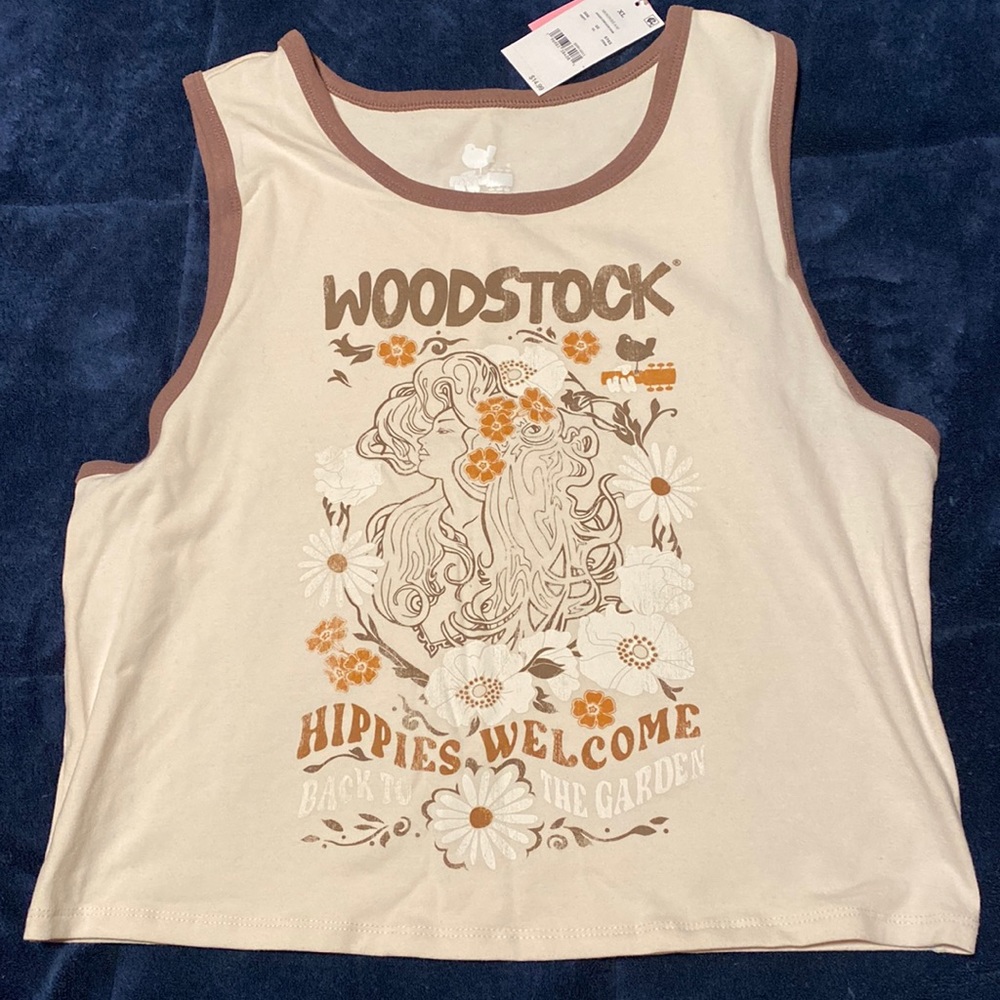 Moonbeam Stretchy Woodstock Tank